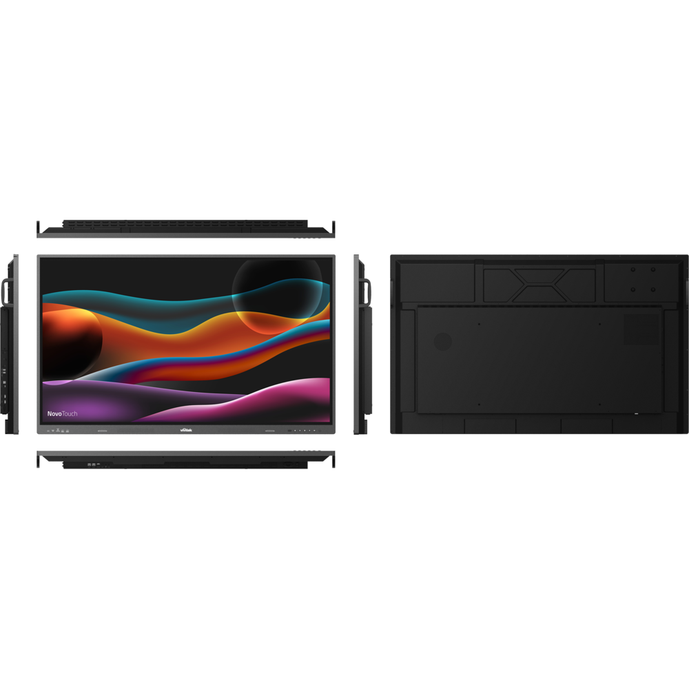 Smart Board Vivitek EK757i NovoTouch, 75", RAM 16GB, 128GB, Android 14, Grey