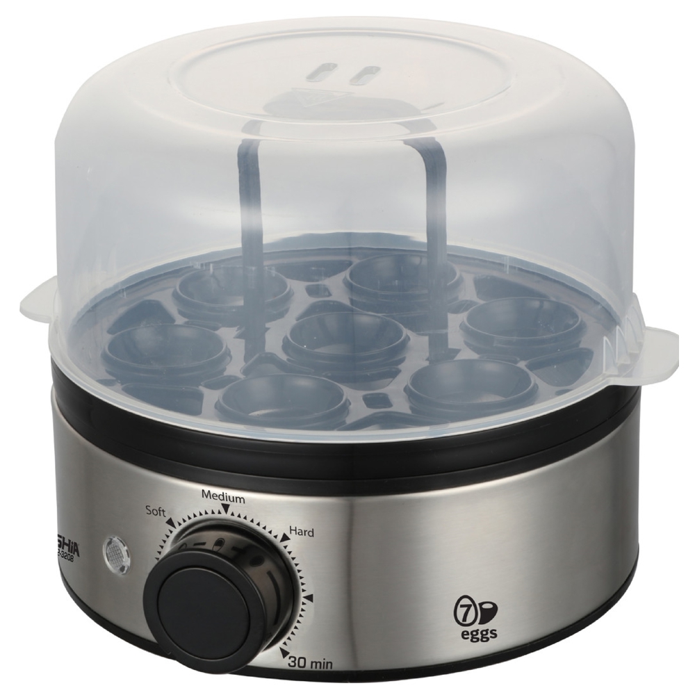 კვერცხის სახარში Arshia EB112-3208, 400W, Egg boiler, Silver