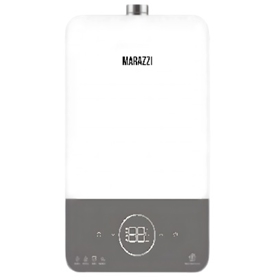 გაზის წყლის გამაცხელებელი Marazzi DE 1206 V1, 12L, Gas Water Heater, White/Grey