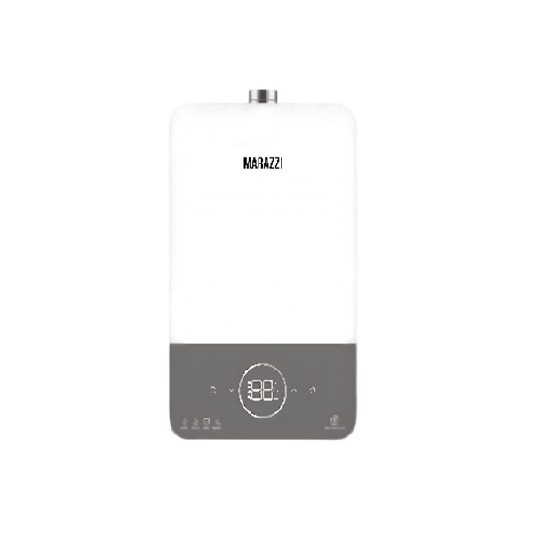 გაზის წყლის გამაცხელებელი Marazzi DE 1206 V1, 12L, Gas Water Heater, White/Grey