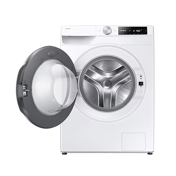 სარეცხი მანქანა Samsung WW90DG6U25LEU4 EcoBubble, 9Kg, 1400Rpm, 72Db, Washing Machine, White