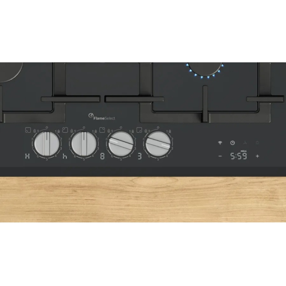 Built-in Gas Cooktop Bosch PRP6A6H40R, Black