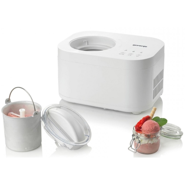 ნაყინის აპარატი Gorenje ICM10W, 1L, Ice Cream Maker, White