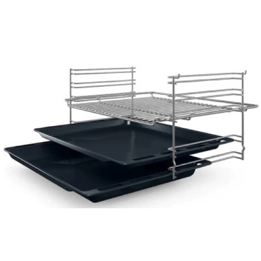 ჩასაშენებელი ელექტრო ღუმელი Bosch HBF512BB1T, 66L, Built-In Electric Oven, Black