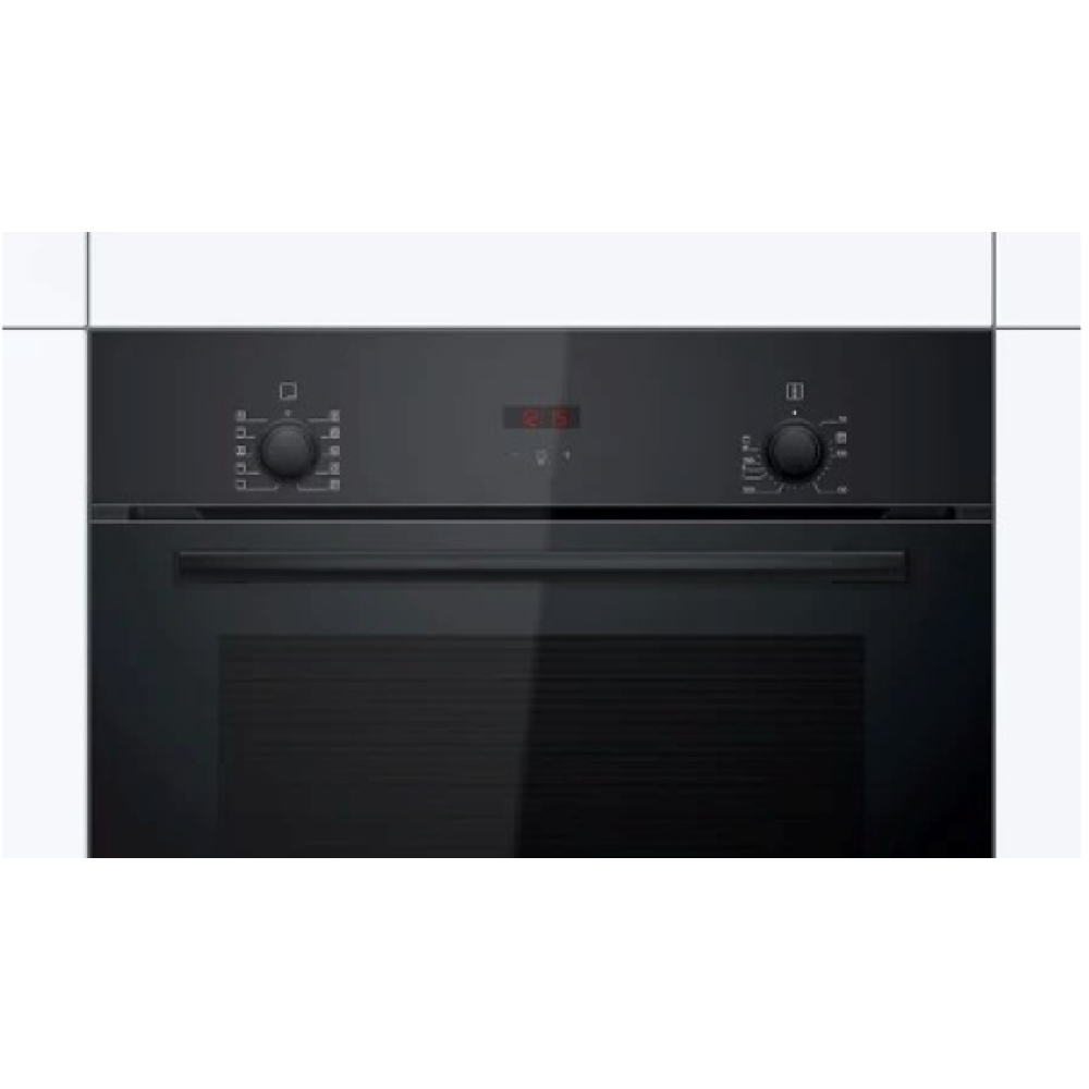 ჩასაშენებელი ელექტრო ღუმელი Bosch HBF512BB1T, 66L, Built-In Electric Oven, Black