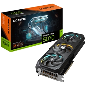 ვიდეო დაფა Gigabyte GV-N5070GAMING_OC-12GD GAMING OC, GeForce RTX5070, 12GB, 192bit, HDMI, DP, Black