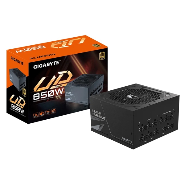 Power Supply Gigabyte GP-UD850GM, 850W, 80 Plus Gold, Black