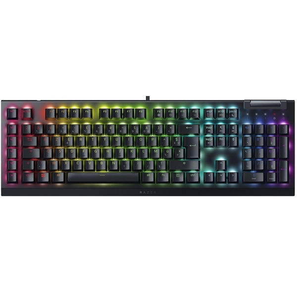 კლავიატურა Razer RZ03-04702500-R3R1 BlackWidow V4 X, Wired, USB, Mechanical Gaming Keyboard, Black