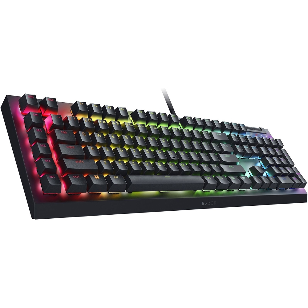 კლავიატურა Razer RZ03-04702500-R3R1 BlackWidow V4 X, Wired, USB, Mechanical Gaming Keyboard, Black