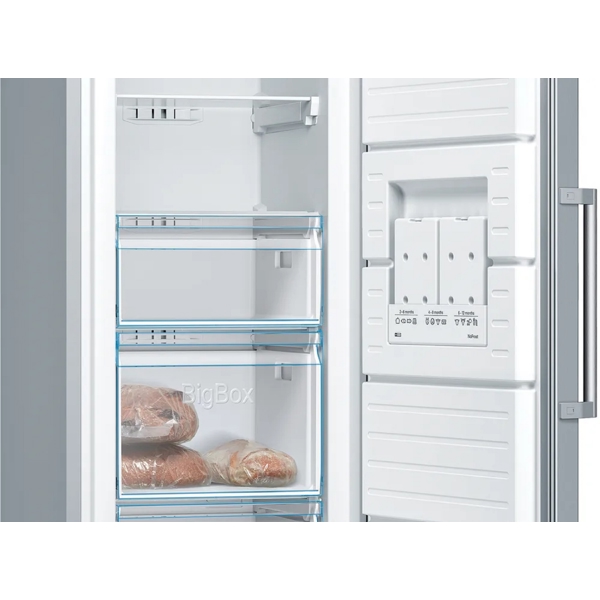 Freezer Bosch GSN36VL30U, 242L, A++, 39Dba, Silver