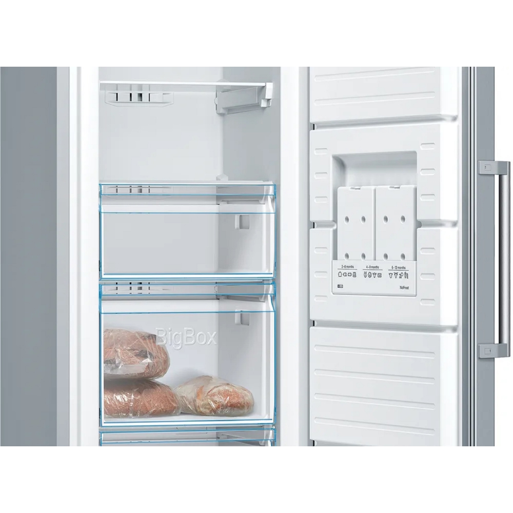 საყინულე Bosch GSN36VL30U, 242L, A++, 39Dba, Freezer, Silver