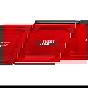 გარე მყარი დისკი Kingston SXS1000R/1000GA, 1TB, External SSD, USB 3.2, Red