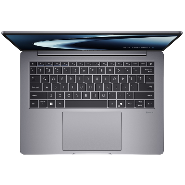 ნოუთბუქი Asus 90NX08E1-M006V0 ExpertBook P3, 14", i5-13420H, 8GB, 512GB SSD, Integrated, Misty Grey