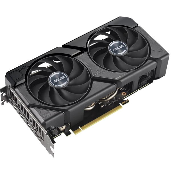 ვიდეო დაფა Asus DUAL-RTX4060TI-O8G-EVO, GeForce RTX4060Ti EVO, 8GB, 128bit, HDMI, DP, Black