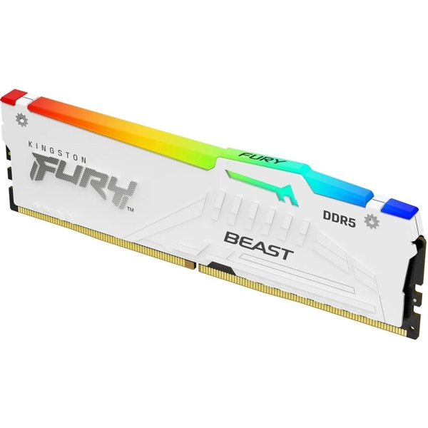 ოპერატიული მეხსიერება Kingston KF560C36BWE2A-16 FURY RGB, RAM 16GB, DDR5 DIMM, 6000MHz