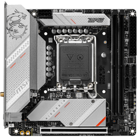 დედა დაფა MSI 911-7D40-014 MPG B760I EDGE WIFI, LGA1700, DDR5, 64GB
