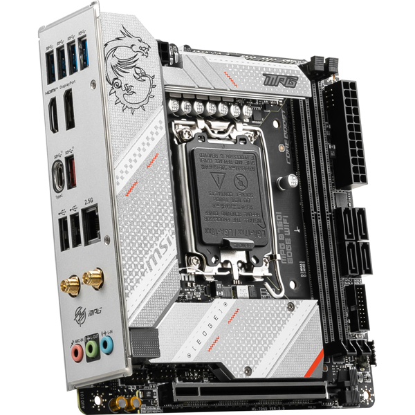 დედა დაფა MSI 911-7D40-014 MPG B760I EDGE WIFI, LGA1700, DDR5, 64GB