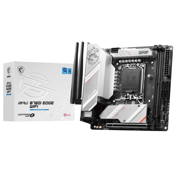 დედა დაფა MSI 911-7D40-014 MPG B760I EDGE WIFI, LGA1700, DDR5, 64GB