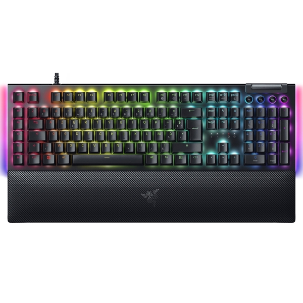 კლავიატურა Razer RZ03-04692500-R3R1 BlackWidow V4, Wired, RGB, USB-A, Gaming Keyboard mechanical, Black