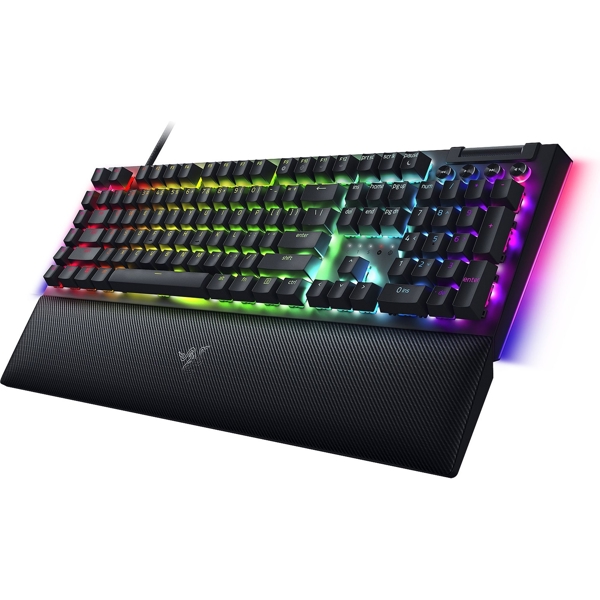 კლავიატურა Razer RZ03-04692500-R3R1 BlackWidow V4, Wired, RGB, USB-A, Gaming Keyboard mechanical, Black