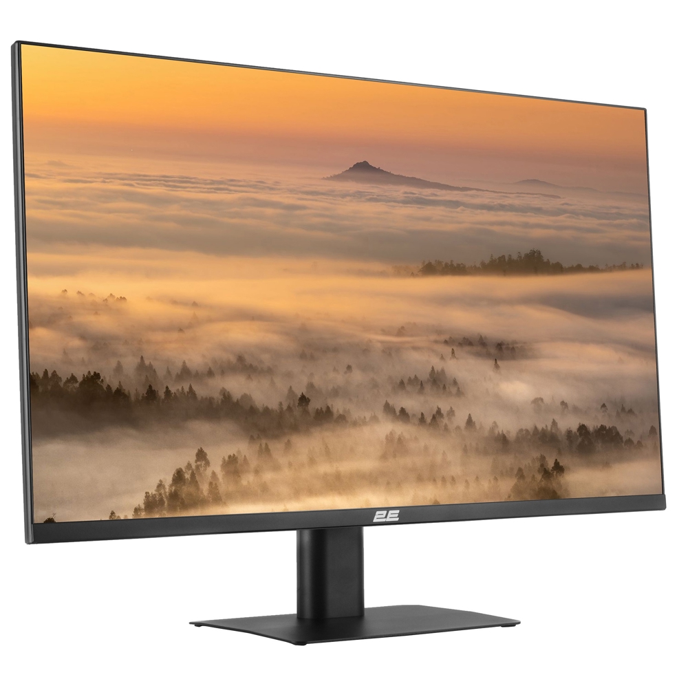 Monitor 2E 2E-F2723B-01.UA, 27", FHD, IPS, D-Sub, HDMI, Black