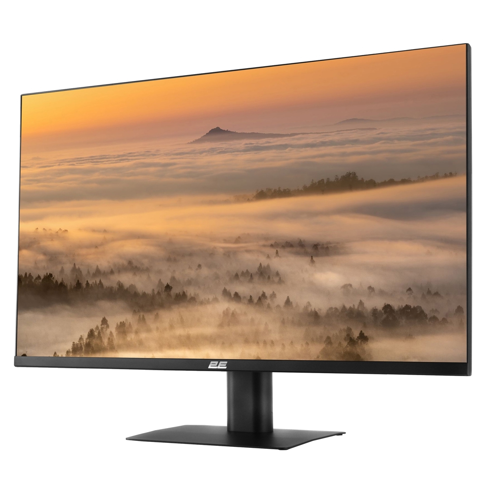 მონიტორი 2E 2E-F2723B-01.UA, 27", Monitor, FHD, IPS, D-Sub, HDMI, Black