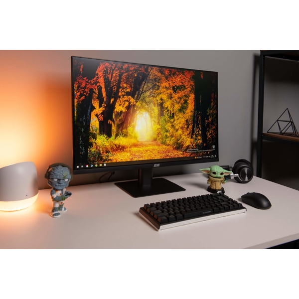 მონიტორი 2E 2E-F2723B-01.UA, 27", Monitor, FHD, IPS, D-Sub, HDMI, Black