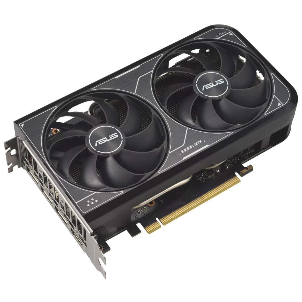 Graphic Card Asus DUAL-RTX4060-O8G-V2, GeForce RTX4060, 8GB, 128bit, HDMI, DP, Black