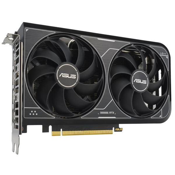 ვიდეო დაფა Asus DUAL-RTX4060-O8G-V2, GeForce RTX4060, 8GB, 128bit, HDMI, DP, Black
