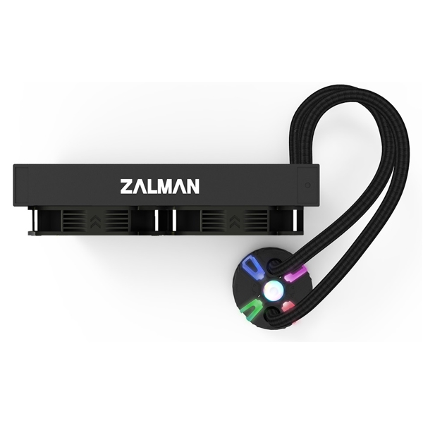 თხევადი გაგრილება Zalman RESERATOR5Z24ARGBBLACK, ARGB, 120mm, 1800RPM, Liquid Cooling, Black