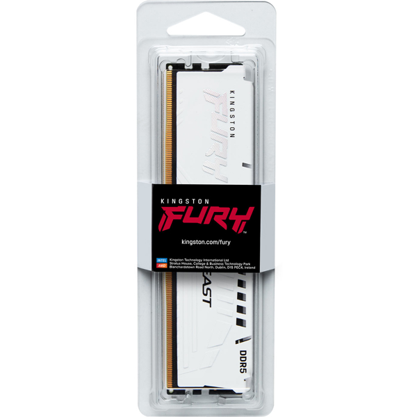 ოპერატიული მეხსიერება Kingston KF552C36BWE-16 FURY, RAM 16GB, DDR5 DIMM, 5200MHz