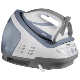 ორთქლის უთო Franko FGS-9036, 3000W, 1.9L, Steam Iron, White/Blue