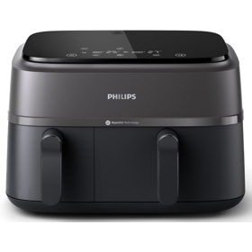 აეროგრილი Philips NA350/00 3000 Series, 2750W, 9L, Air Fryer, Black