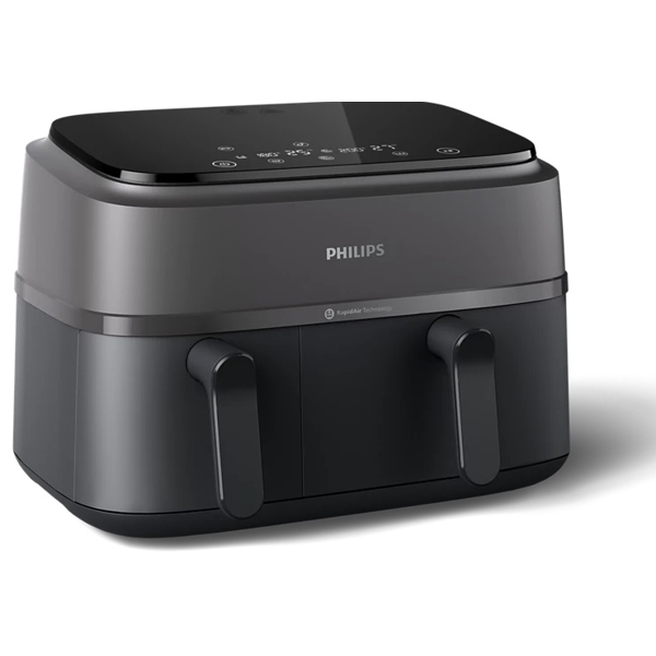 აეროგრილი Philips NA350/00 3000 Series, 2750W, 9L, Air Fryer, Black