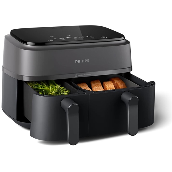 აეროგრილი Philips NA350/00 3000 Series, 2750W, 9L, Air Fryer, Black