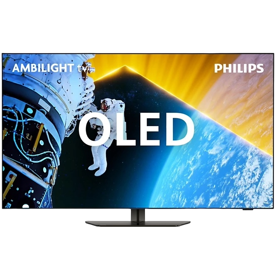 ტელევიზორი Philips 65OLED819/12 Ambilight, 65", Smart TV, 4K UHD, USB, HDMI, LAN, BT, WIFI, Black