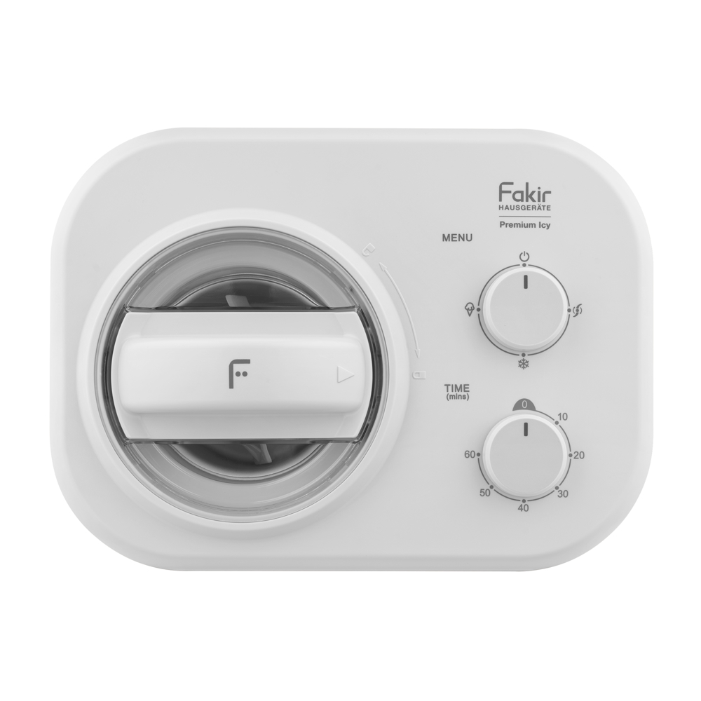 Ice Cream Maker Fakir 8682511906310 PREMIUM ICY, 100W, 1L, White