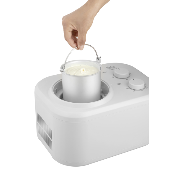 Ice Cream Maker Fakir 8682511906310 PREMIUM ICY, 100W, 1L, White