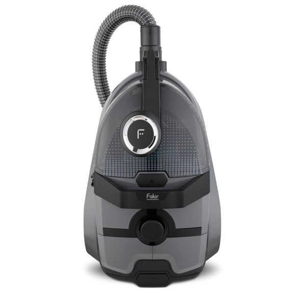 მტვერსასრუტი Fakir 8682511904774 PRO, 800W, 4.5L, Vacuum Cleaner, Grey/Black