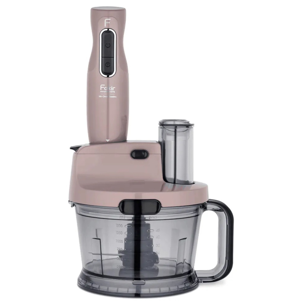 ხელის ბლენდერი Fakir 8682511906402 MR CHEF QUADRO, 1000W, 1.5L, Hand Blender, Sand/Beige