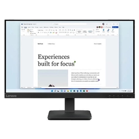 Monitor Lenovo 68C2KAC1EU L24-4e, 23.8", FHD, IPS, HDMI, VGA, Black