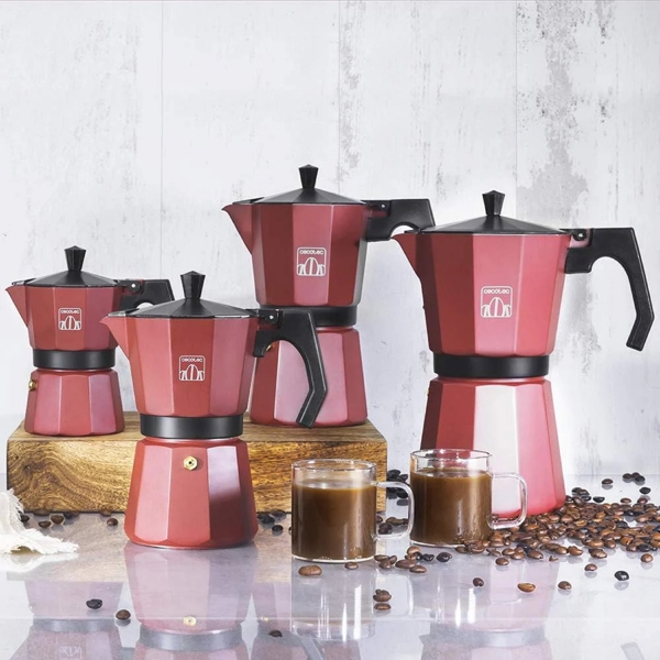 Coffee Maker Cecotec 1655, 0.3L, Brown