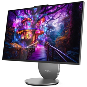 All In One Computer Lenovo F0J2003URU Yoga 27IAH10, 27", Ultra 7-255H, 16GB, 1TB SSD, Integrated, W11H, Luna Grey