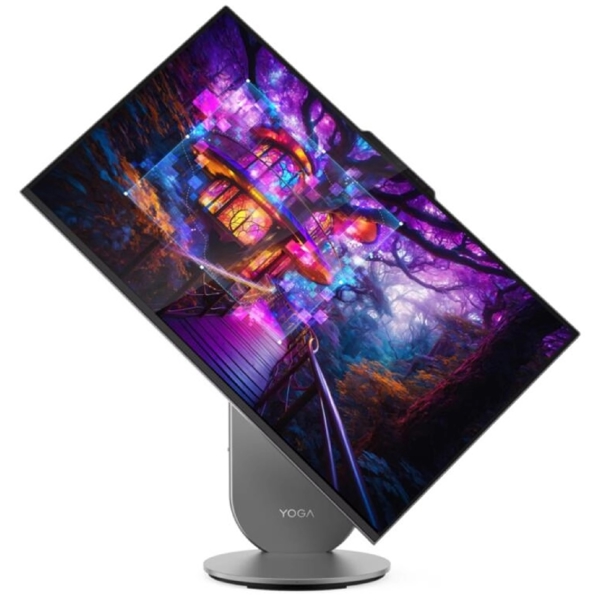 All In One Computer Lenovo F0J2003URU Yoga 27IAH10, 27", Ultra 7-255H, 16GB, 1TB SSD, Integrated, W11H, Luna Grey
