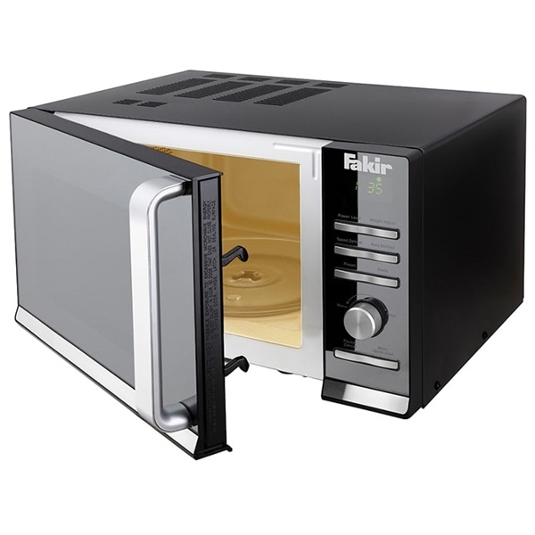 მიკროტალღური ღუმელი Fakir 8682511904514 ROAST, 1100W, 25L, Microwave Oven, Black