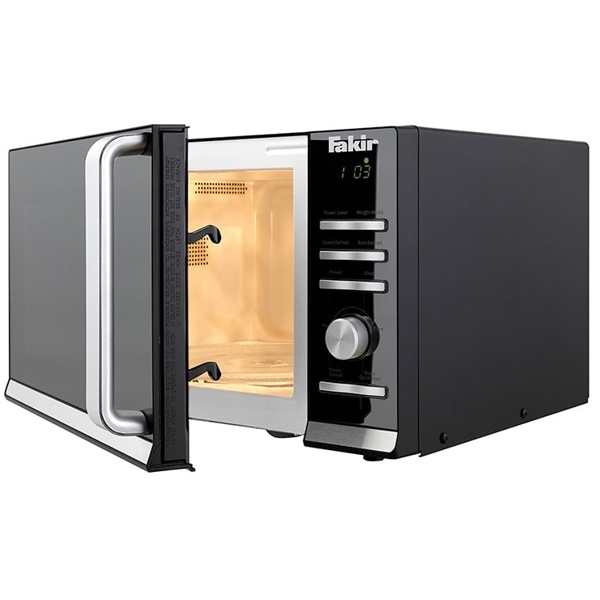 მიკროტალღური ღუმელი Fakir 8682511904514 ROAST, 1100W, 25L, Microwave Oven, Black