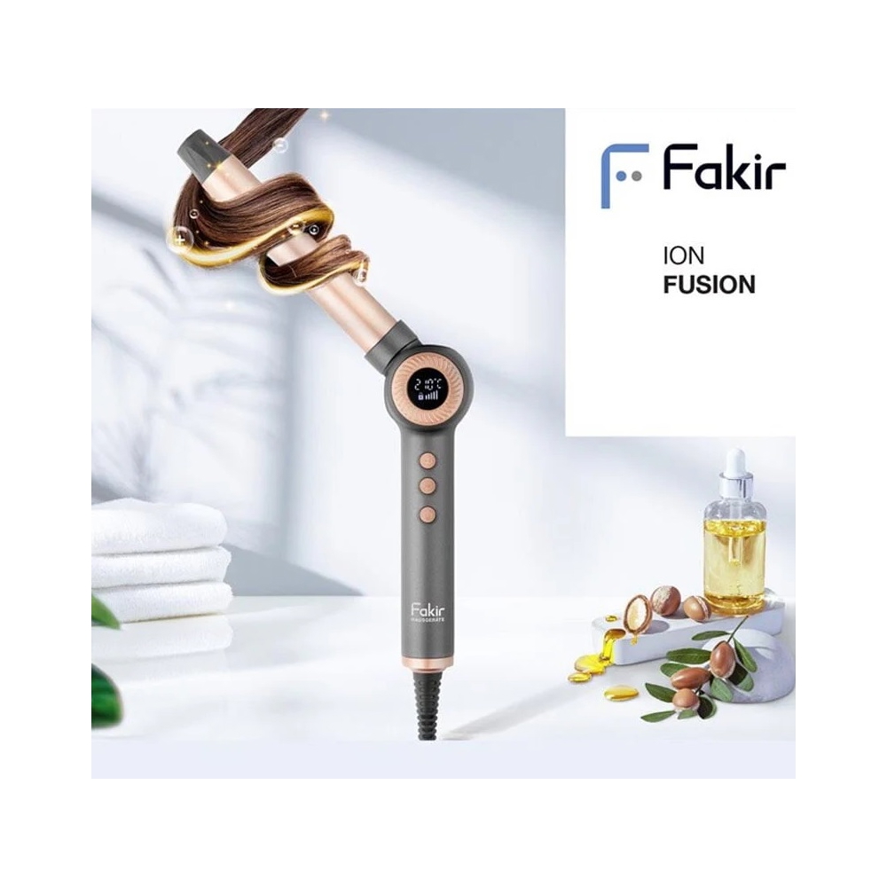 Hair Curler Fakir 8682511904217 ION FUSION, 50W, Black/Rose