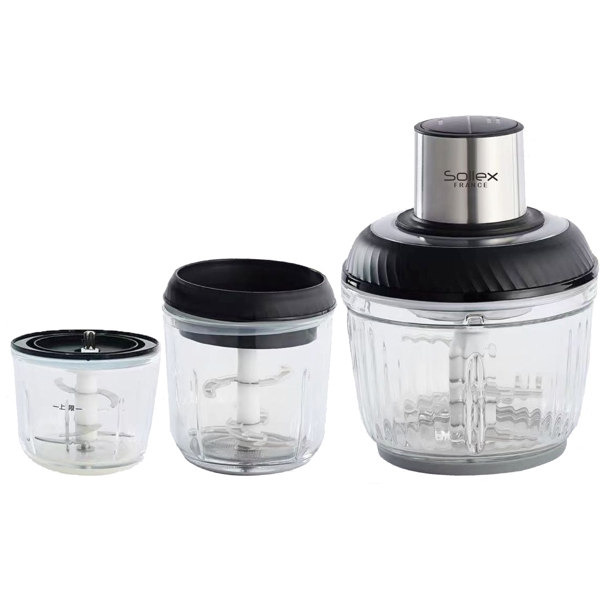 ჩოპერი Sollex SL 442, 1200W, 2L, Chopper, Black/Silver