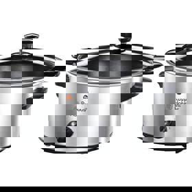 ელექტრო ქვაბი Russell Hobbs 22740-56/RH, 3.5L, Slow Cooker, Silver