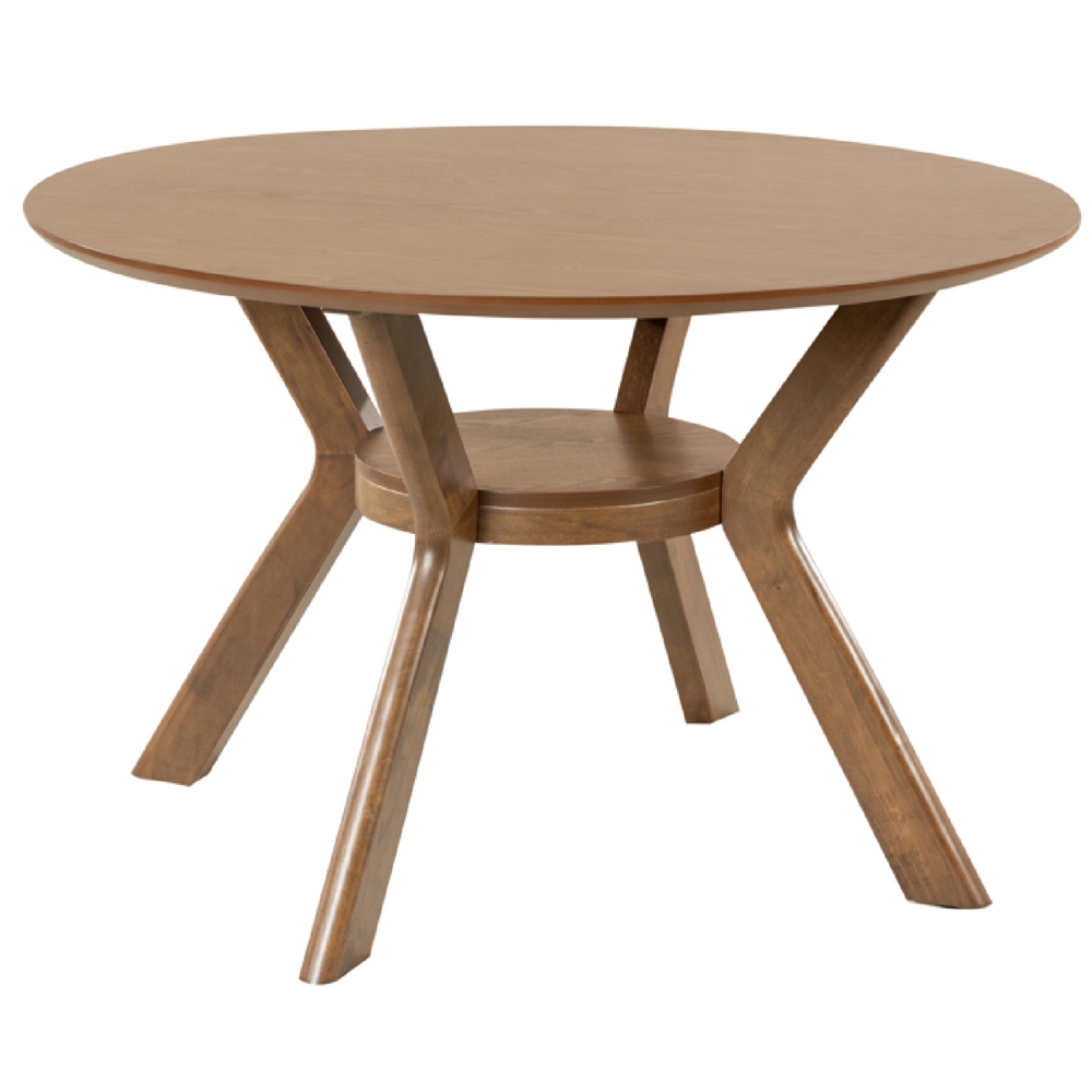 Table Set Comfort Room KF3186DT+4KF8206DC, Brown